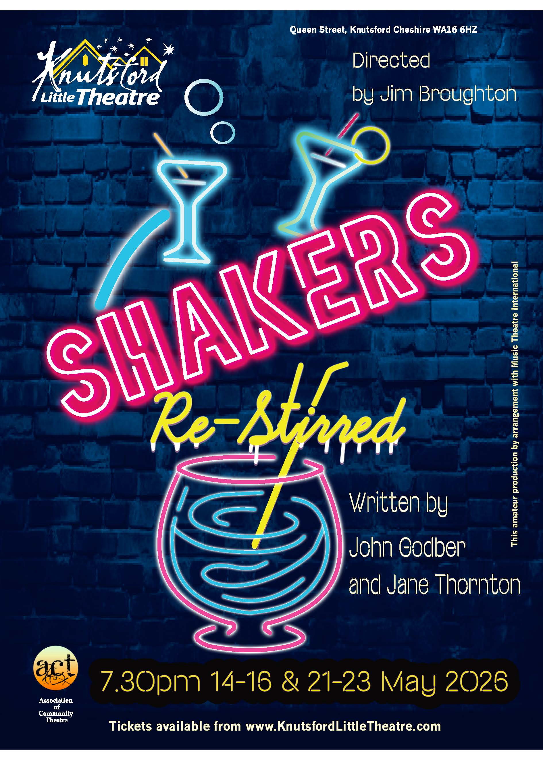 KNUTSFORD LITTLE THEATRE - FUNDRAISER FOR THE DANNY