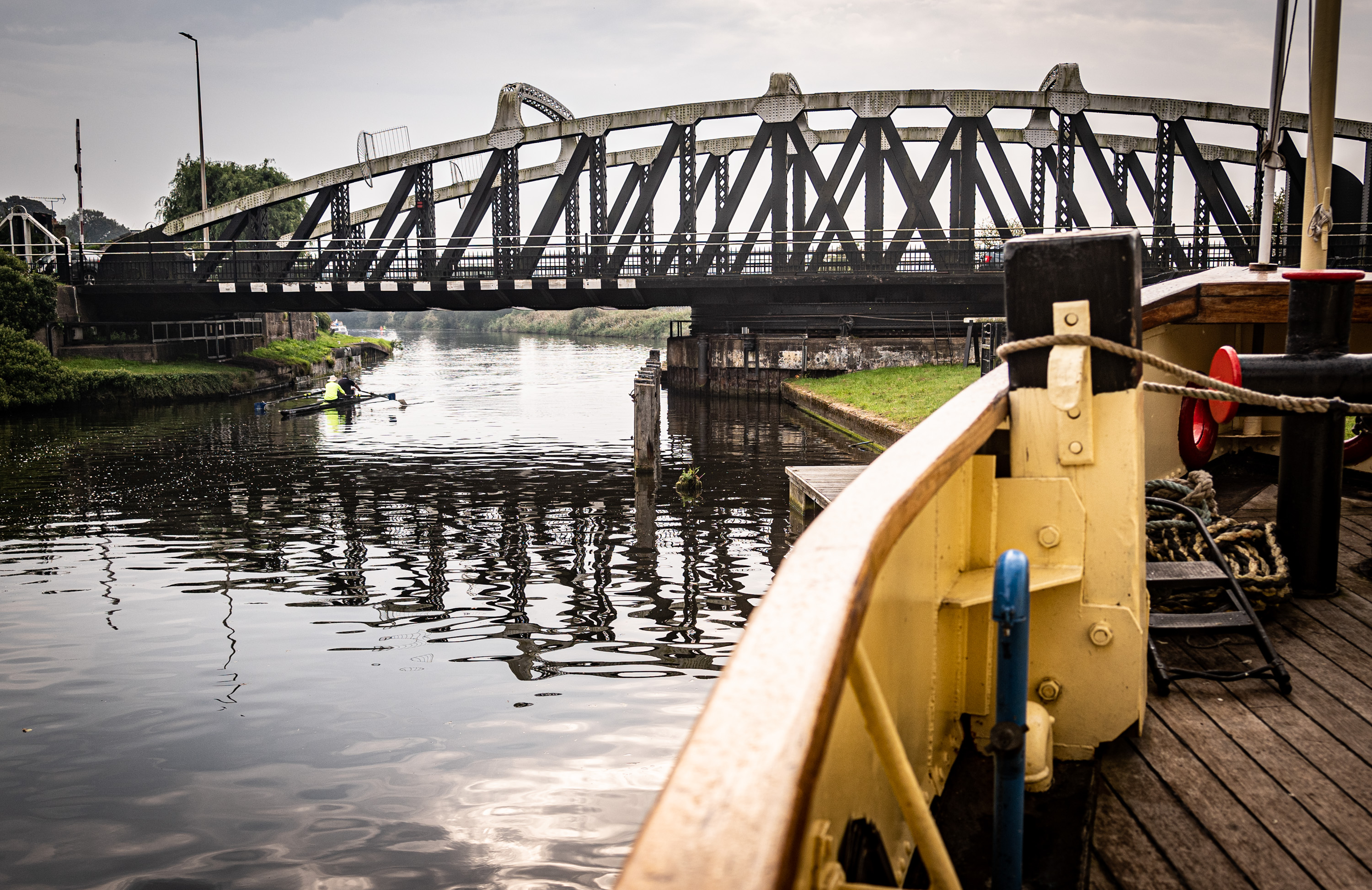 Sutton Weaver Swing Bridge  → National Waterways Museum via turn at Old Quay Sunday 12th July  2026 | 13:00 – 17:00